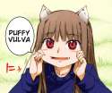 3411 - horo puffy_vulva spice_and_wolf spicy_wolf.jpg
