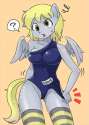 161039__anthro_suggestive_animated_derpy+hooves_edit_socks_striped+socks_swimsuit_one-dash-piece+swimsuit_underass.gif