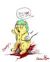 22304 - abuse artist chaoticlaughter explicit gore mare mutilation original_art.jpg