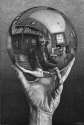 Hand with Reflecting Sphere, 1935 - M.C. Escher.jpg