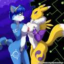 537009 - Digimon Krystal Renamon Star_Fox crossover lonbluewolf.jpg