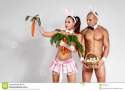 lovely-bunny-couple-rabbit-costumes-carrots-eggs-35046619.jpg