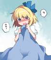 alice_margatroid+alice_margatroid_(pc-98)-1girl blanket blonde_hair blue_eyes blush crying crying_with_eyes_open hair_ribbon hammer_(sunset_beach) looking_at_viewer open_mouth ribbon short_hair solo tears touhou touho.jpg