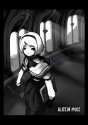 alice_margatroid-1girl book capelet character_name female hairband hetareya laboto long_sleeves looking_at_viewer monochrome number puffy_long_sleeves puffy_sleeves short_hair solo sunlight touhou walking window.9d80b.jpg
