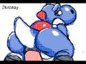 1597161 - Flipnote Super_Mario_Bros. Yoshi animated drabbzy.gif