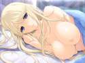 0718 - bed blonde_hair blue_eyes breasts close game_cg iizuki_tasuku long_hair lovely_x_cation lovely_x_cation_2 nipples yoshinoya_sein.jpg