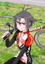 s - 1020031 - 1girl antenna_hair bad_id bicycle blush bottle giant_bicycles glasses grass highres idolmaster kikuchi_makoto looking_at_viewer.png