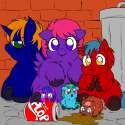 7099 - alley artist-marcusmaximus color_artist-halonut foals happy_family soda.png