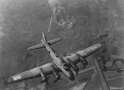 8th Air Force B-17 bomber raiding Focke Wulf plants at Marienburg, Germany (now Malbork, Poland), Oct 9 1943.jpg