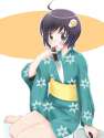 s - 1412971 - 1girl ahoge araragi_tsukihi barefoot japanese_clothes kimono knife maka_(hyougenbu) monogatar.jpg