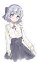 s - 2067840 - 1girl alternate_costume bow commentary_request green_eyes hair_bow looking_at_viewer sanya_v_litvy.jpg