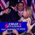 Ted Cruz Hits his Wife in the Face After Dropping Out.gif