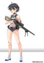 145045 - 1girl antenna_hair gun idolmaster kikuchi_makoto solo weapon yasutomo.jpg