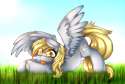 501290__safe_solo_derpy+hooves_tongue+out_face+down+ass+up_grass_artist-colon-mixipony.png