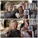 if a hillary presidency was a beer.jpg