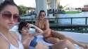 Selena Bikini on boat in Miami 2pBEBUV.jpg