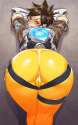 q - 2044399 - ass bent_over bodysuit brown_hair cameltoe female goggles looking_back overwatch short_hair.png