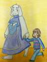 goat_mom_and_frisk_by_shayminlover492-d9e0u9p.jpg