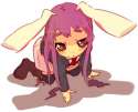 bad_id bunny_ears long_hair necktie purple_hair rabbit_ears rawan red_eyes skirt thigh-highs thighhighs touhou zettai_ryouiki-65e300d6e633a46ec5dd0a9247ca8273.jpg