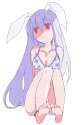 bad_id barefoot bikini bunny_ears feet ica jewelry long_hair necklace oekaki purple_hair rabbit_ears red_eyes swimsuit touhou-31f4019475d0f1399992c83f9884a99f.jpg