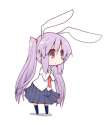 animal_ears bunny_ears chibi fanfad ladfa necktie payot pink_eyes pink_hair purple_eyes purple_hair rabbit_ears simple_background skirt solo touhou twintails-15a082badf1147846ff6413806a6a08c.jpg