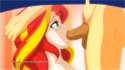 1516994 - Equestria_Girls Flash_Sentry Friendship_is_Magic My_Little_Pony Sunset_Shimmer animated fantasyblade.gif