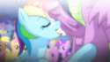 1438638 - Friendship_is_Magic My_Little_Pony Rainbow_Dash Spike animated fantasyblade.gif