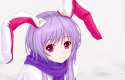 bad_id bunny_ears lavender_hair long_hair looking_at_viewer pink_eyes purple_hair rabbit_ears red_eyes scarf smile snow solo touhou tucana-3b49bf00b098131ff0e49ae3f9b68f1a.jpg