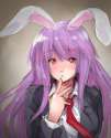 animal_ears blush denizen_tomo long_hair necktie purple_hair rabbit_ears red_eyes touhou-29971992743f85b1dc44c8083b81a76c.jpg