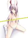 1girl animal_ears bunny_ears caution_tape female gisyo keep_out necktie solo topless touhou-6ce506a83bd350454a5d8693c11c9a75.jpg
