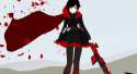 rwby cape flowing in the wind.gif