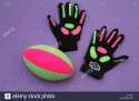 gloves-and-ball-from-the-game-scatch-grip-football-D11XFJ.jpg