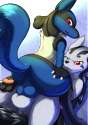 Mightyena and Lucario.png