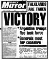 Daily Mirror frontpage- Victory - Falklands are taken, June 15th, 1982.jpg