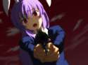 blush bunny_ears gun kuruji pov_aiming purple_hair rabbit_ears red_eyes tears touhou weapon-5b1a9b7d3bdd47995267c57ee6332465.jpg