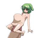 17539 - condom_tan green_eyes green_hair large_insertion loli minigirl nude oekaki penis simple_background smile stomach_bulge.png