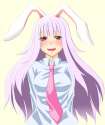 blush bunny_ears highres long_hair necktie purple_hair rabbit_ears red_eyes touhou white-aster-2efa8d29d613abb36d918c708e69817d.jpg