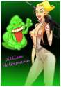 1937591 - Ghostbusters Jillian_Holtzmann Sexfire Slimer.jpg