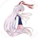 bad_id bunny_ears hebereke_black long_hair pink_hair rabbit_ears red_eyes skirt touhou very_long_hair-44d934a1535e82eec6ff9590f23956f0.jpg