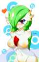 q - 1555576 - arms_behind_back blush breasts eyelashes female gardevoir green_hair hair_over_one_eye heart h.jpg
