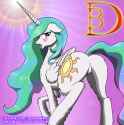 1217633__solo_solo+female_blushing_suggestive_princess+celestia_plot_tongue+out_floppy+ears_looking+back_dock.png