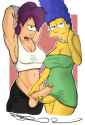 1781173 - Futurama Marge_Simpson The_Simpsons Turanga_Leela crossover edit pbrown.png