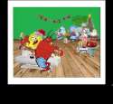 an embarrassing snapshot of spongebob at the christmas party.png