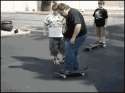 Fat Nerd + Skateboard.gif