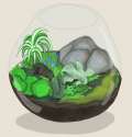 25052 - Artist-carpdime author-Monom clover dung_beetle foal glass nature plants poopies safe terrarium the_bottle_baby.jpg