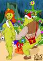 986685 - Christmas Princess_Fiona Shrek Shrek_(series) xl-toons.jpg
