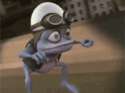 blue frog riding invisible bike.gif