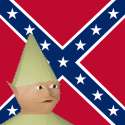 gnome child supports southern independence confederate battle flag.png