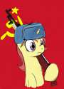 Pone with Ushanka and SKS also USSR flag.png