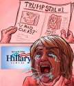 hillary when her rigged polls show trump winning.jpg